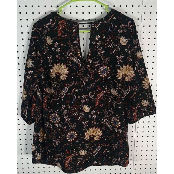 Renee C. Paisley print top - Picture 2 of 4